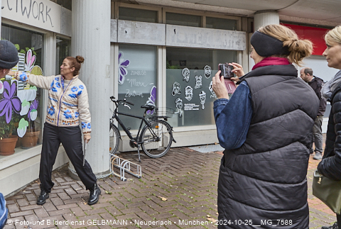 25.10.2025 - Illustrationen und Wall Art mit Katharina Konte und Architekten Herbert Kocht des Marx-Zentrum  